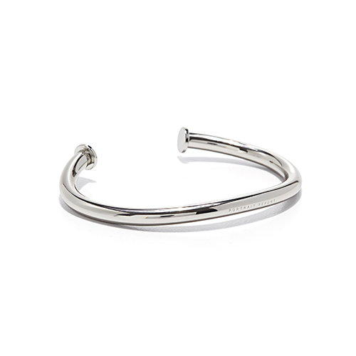 Twist Ring Series2 Bracelet Silver