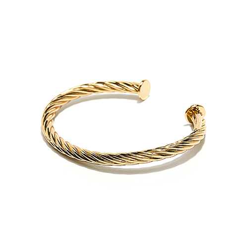 Twist Ring series4 Rope Bracelet Gold