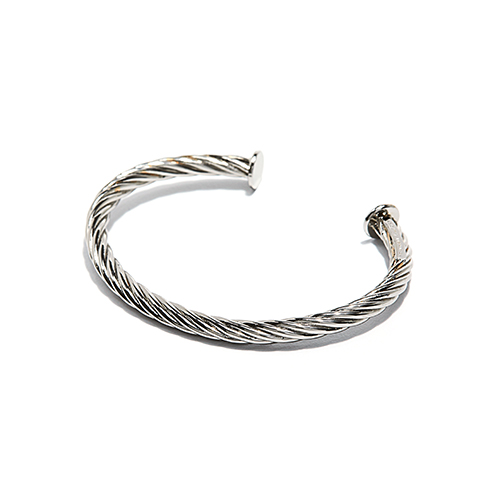 Twist Ring series4 Rope Bracelet Silver