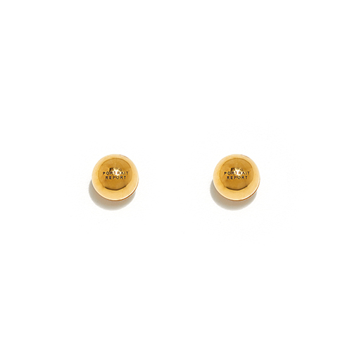 Magnetic Bon Bon Ball Earring Gold